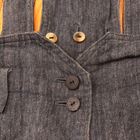 Vintage denim pinafore dress - Picture 5 of 12